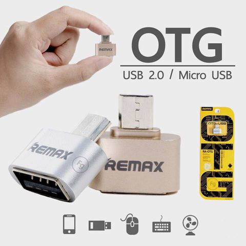 Đầu chuyển đổi OTG Micro Sang USB Full size Remax