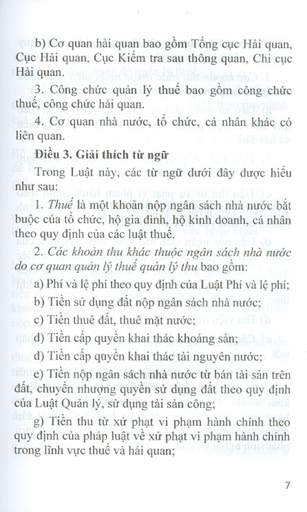 Luật Quản Lý Thuế