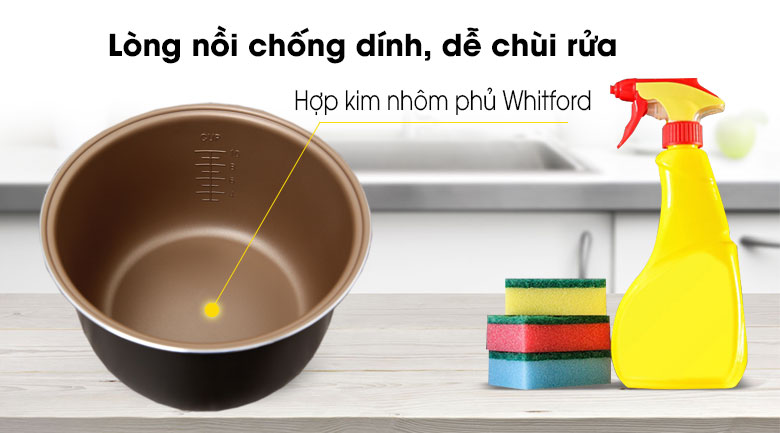 Nồi cơm nắp gài Sunhouse Mama 1.8 lít SHD8652G