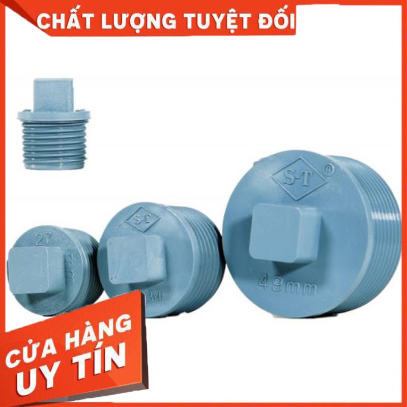 Bít ống nhựa PVC răng ngoài các size