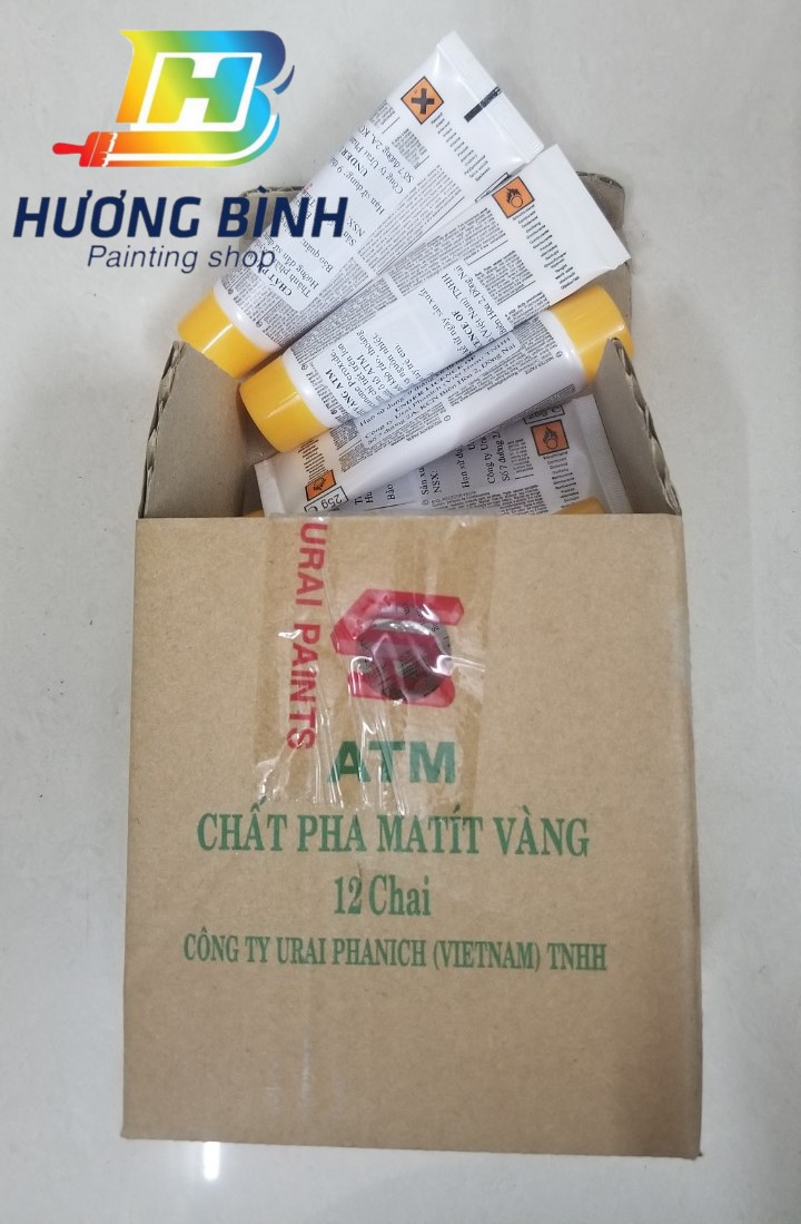 Chất pha Matit vàng (tuýp 25g)