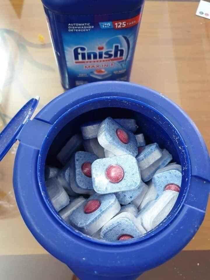 Viên rửa chén Finish Max in 1 nhập khẩu Mỹ (125viên-2.2kg)