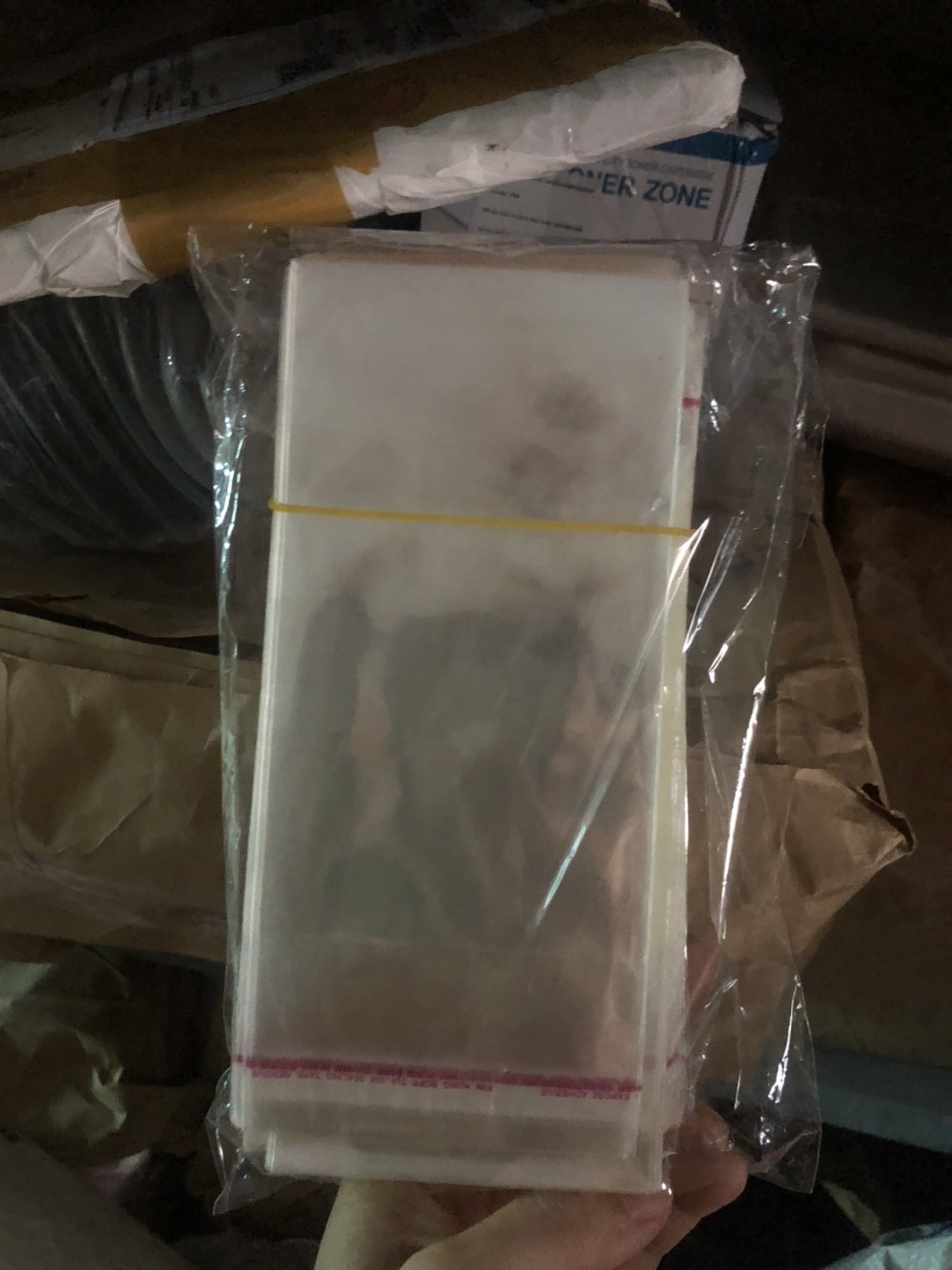 1kg - 9*18*4cm Túi OPP dán miệng