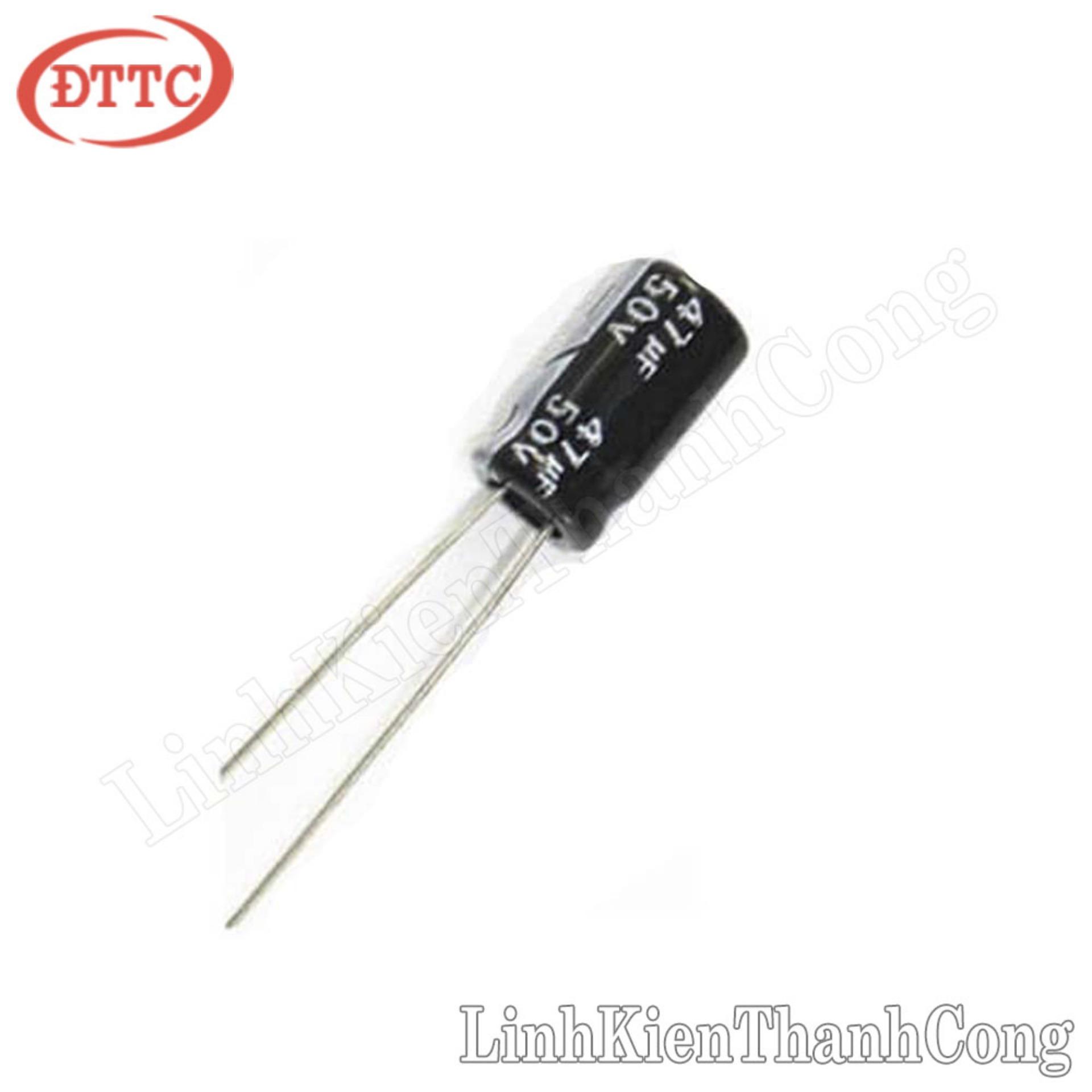 Bộ 5 Chiếc Tụ Hóa 47uF 50V (6x12mm)