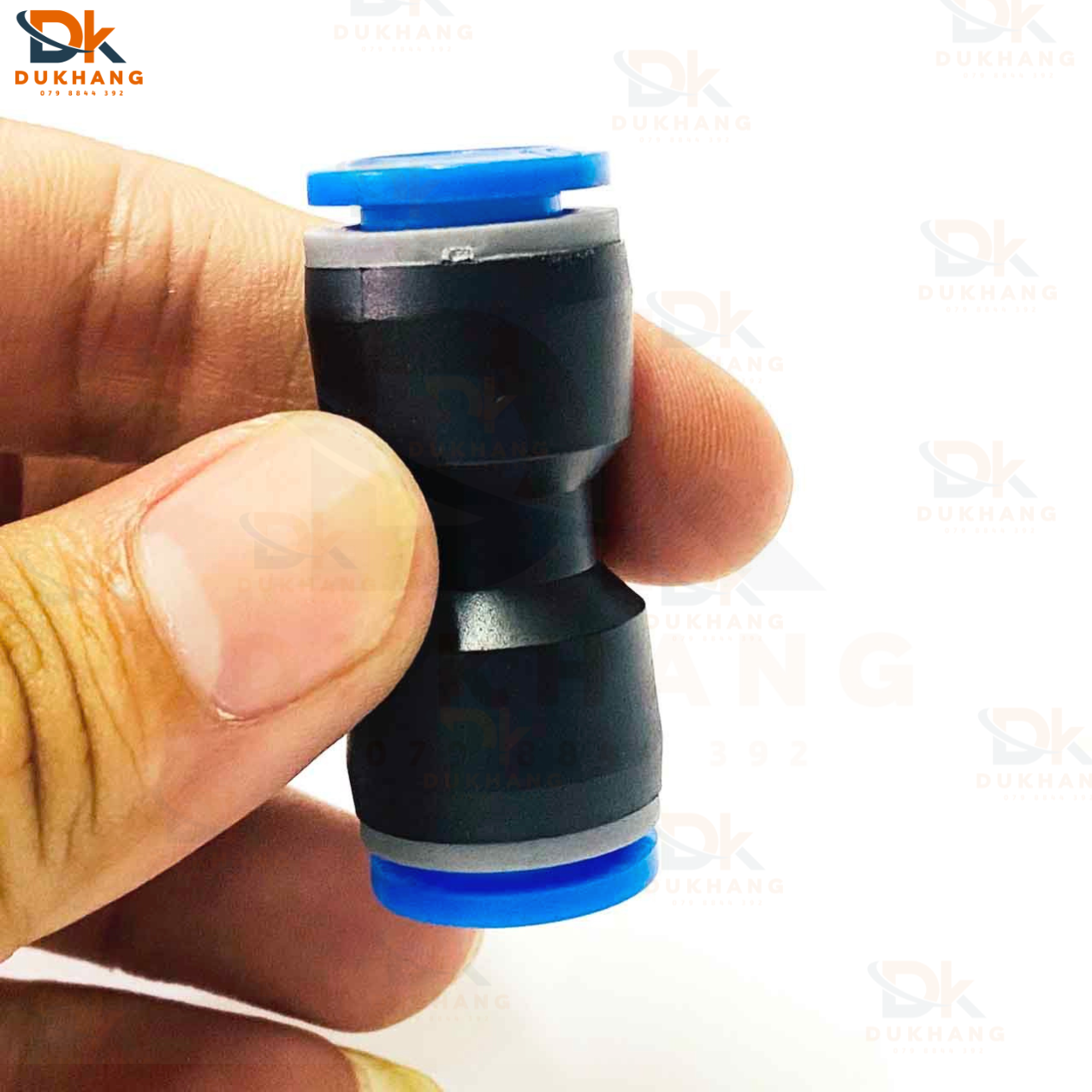 Nối 2 đầu ống khí nén PU