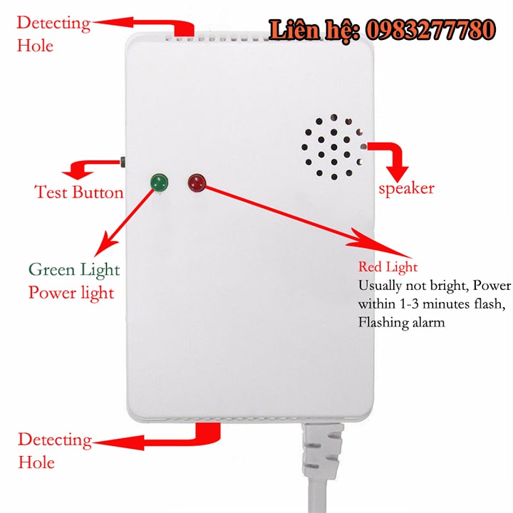 Máy báo rò rỉ khí gas V1