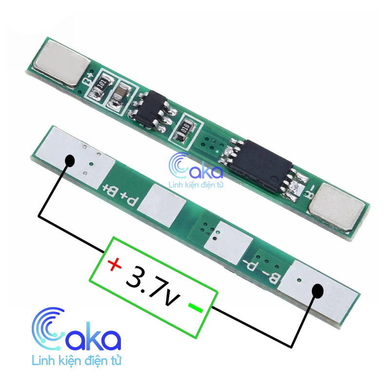 Mạch 1S 3.7V 3A BW bảo vệ pin Li-ion 3.7V bảng mạch bảo vệ sạc mô-đun bảo vệ quá tải