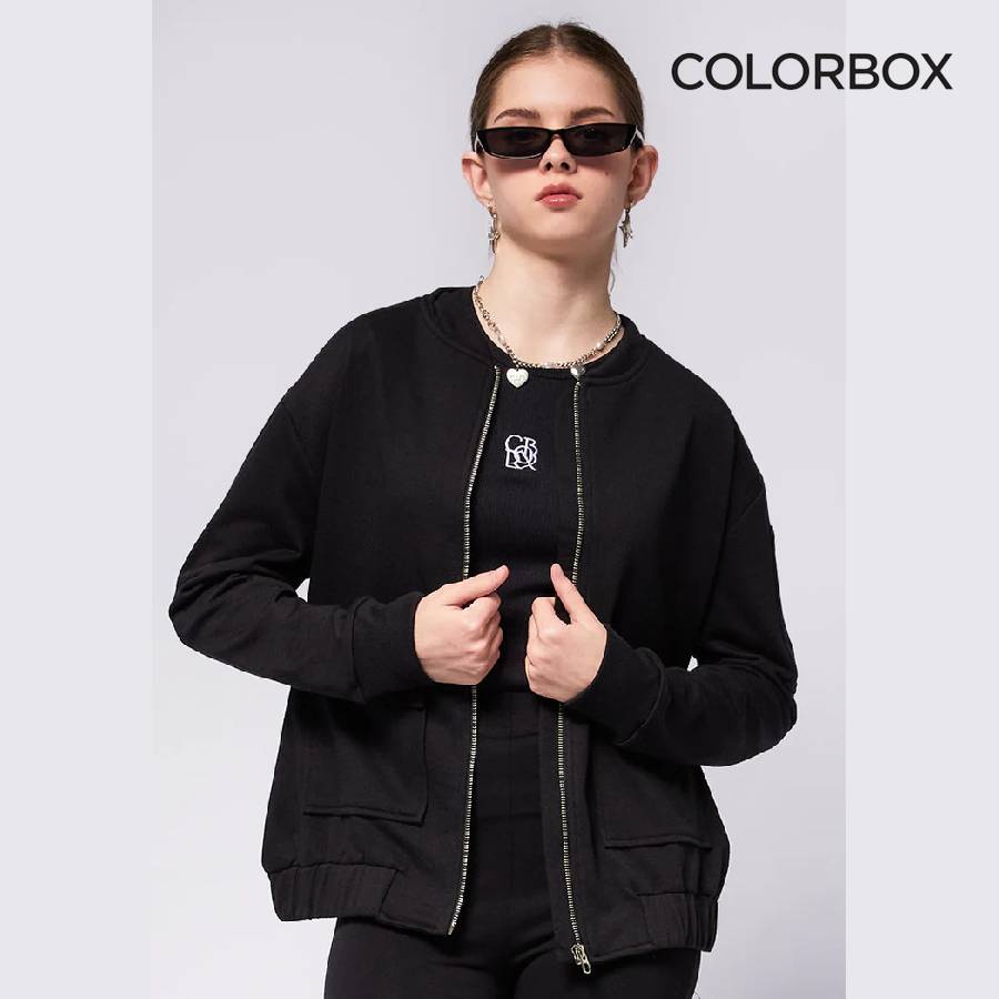 Colorbox Áo Khoác Bomber Nữ Dáng Oversize