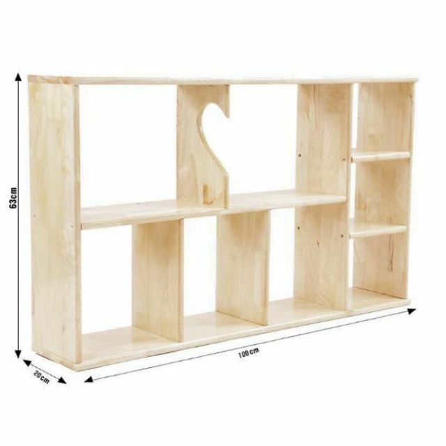 KỆ SÁCH TREO TƯỜNG 1M GỖ CHO KHÔNG GIAN THÊM GỌN GÀNG
