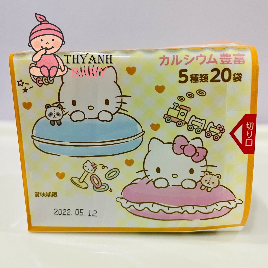 Gia Vị Rắc Cơm Thập Cẩm Hello Kitty Nhật Bản Cho Bé