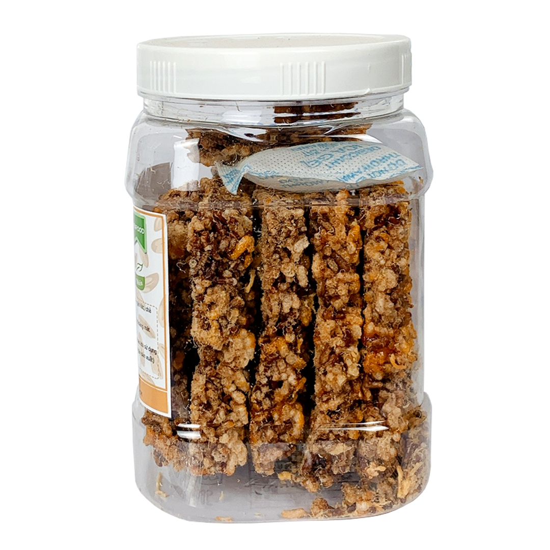 Cơm Cháy Gạo Lức Chà Bông - Hủ 400g