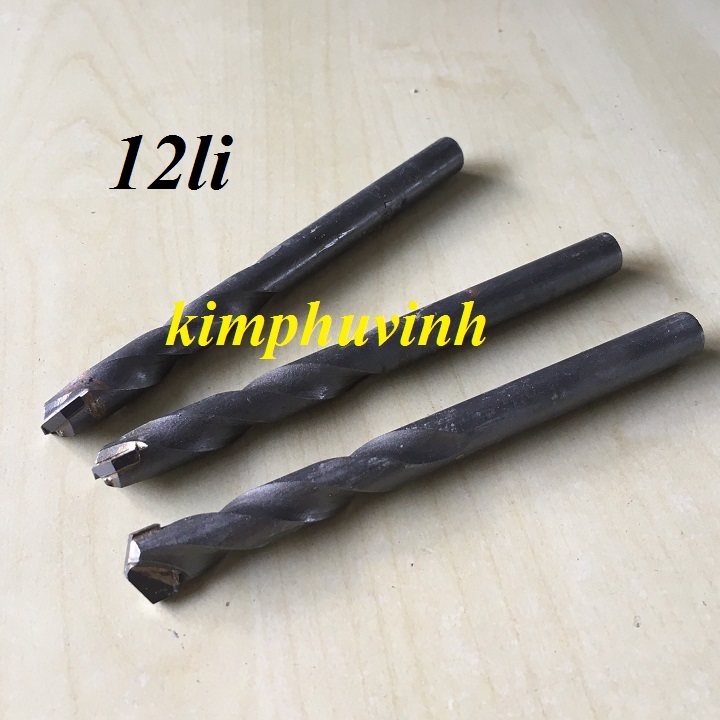 01 mũi khoan bê tông 12 li - mũi khoan tường 12mm