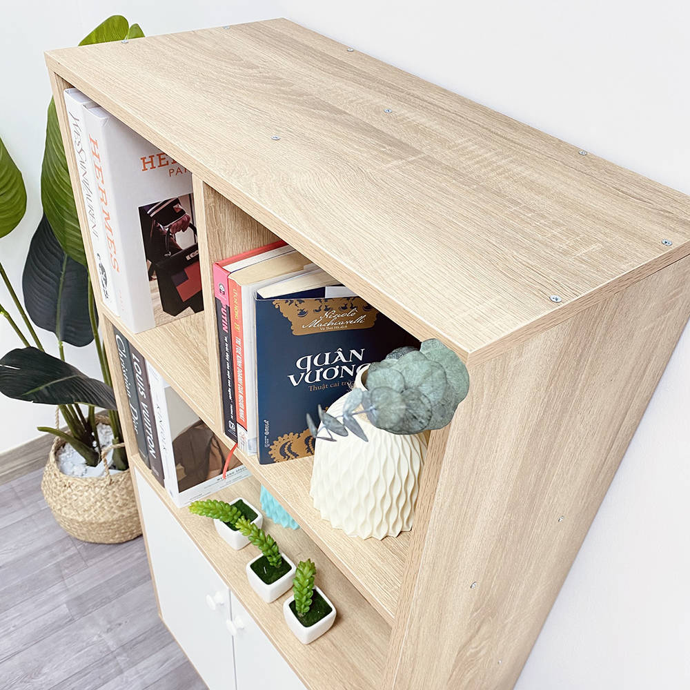 Tủ Sách Kệ Sách Đa Năng Multi S Phong Cách Nordic - GP106