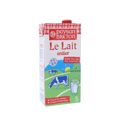 [HCM]Sữa tươi Pháp nguyên kem Paysan Breton French Milk Full Cream 1L