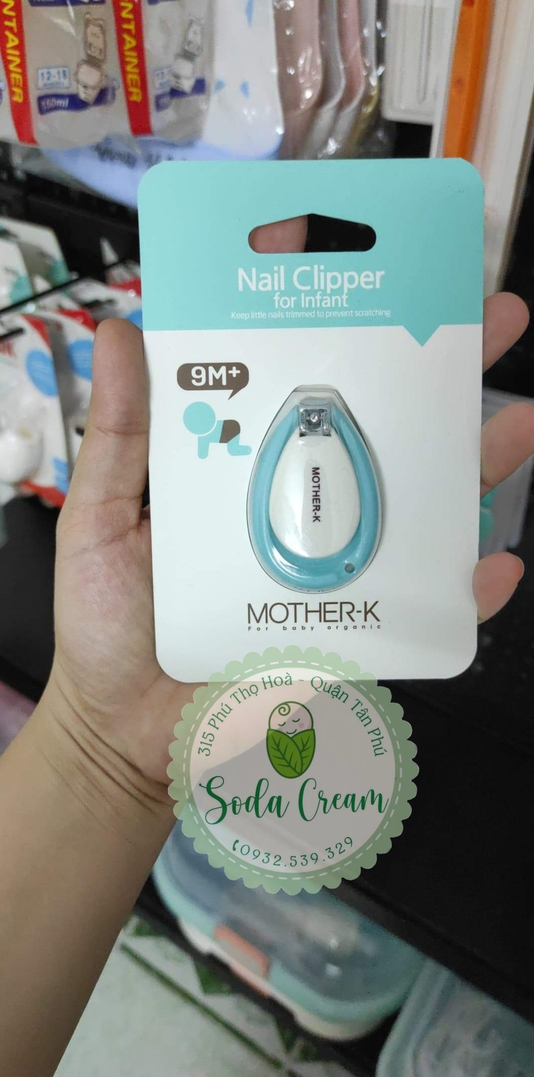 [CHÍNH HÃNG] Bấm móng Mother K cho bé từ sơ sinh