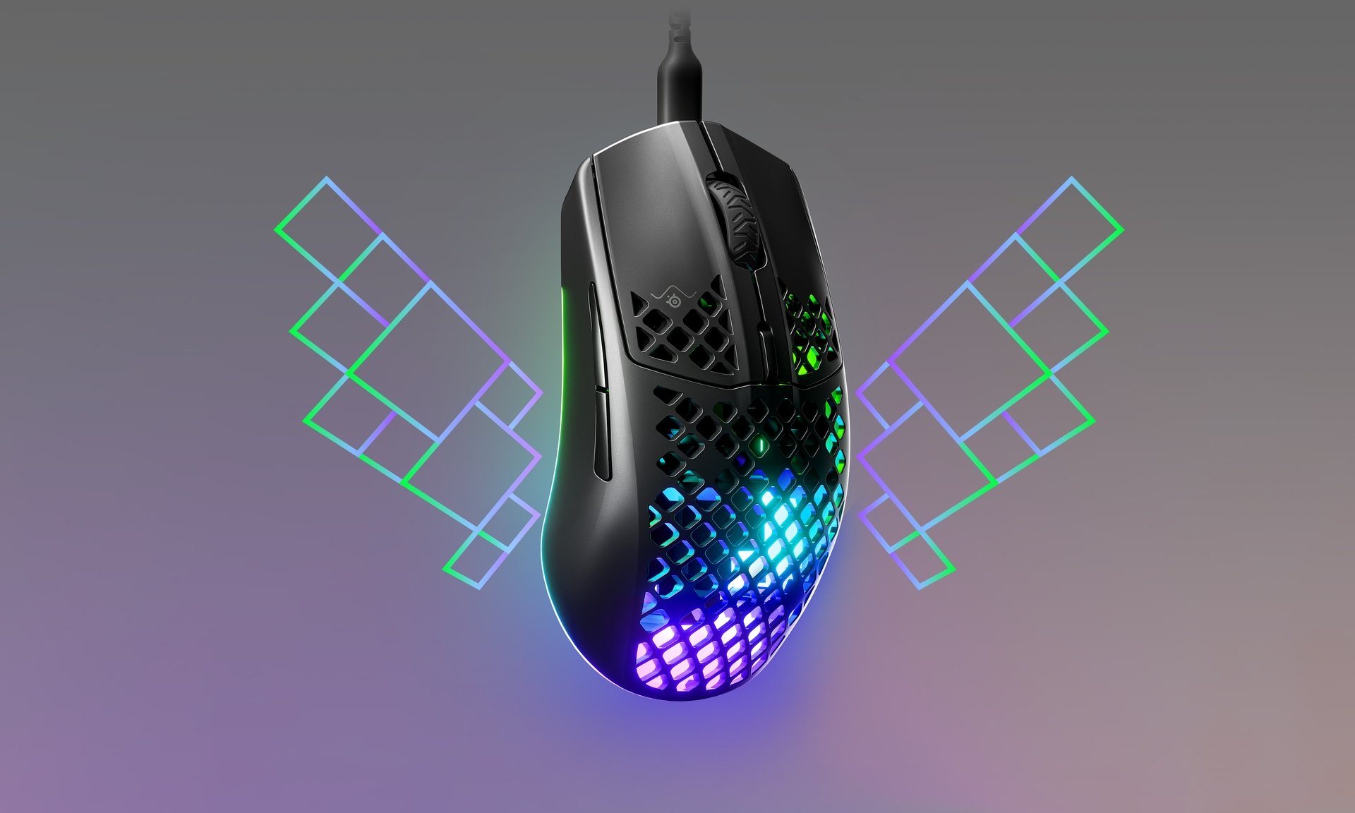 Chuột game Steelseries Aerox 3 đen