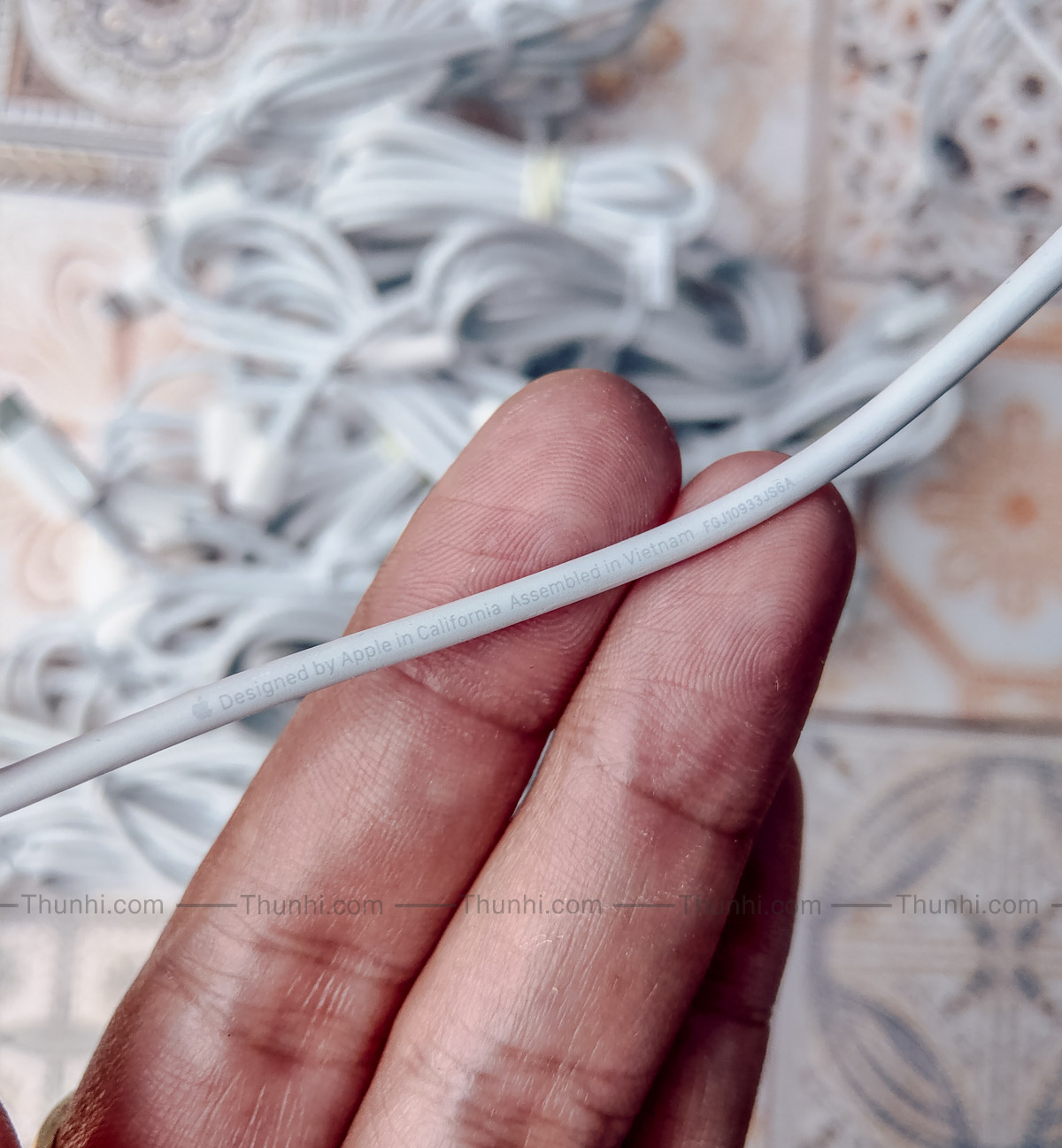 Cáp sạc cho iPhone, iPad, Cáp Lightning chính hãng, USB-C - Lightning (1m)