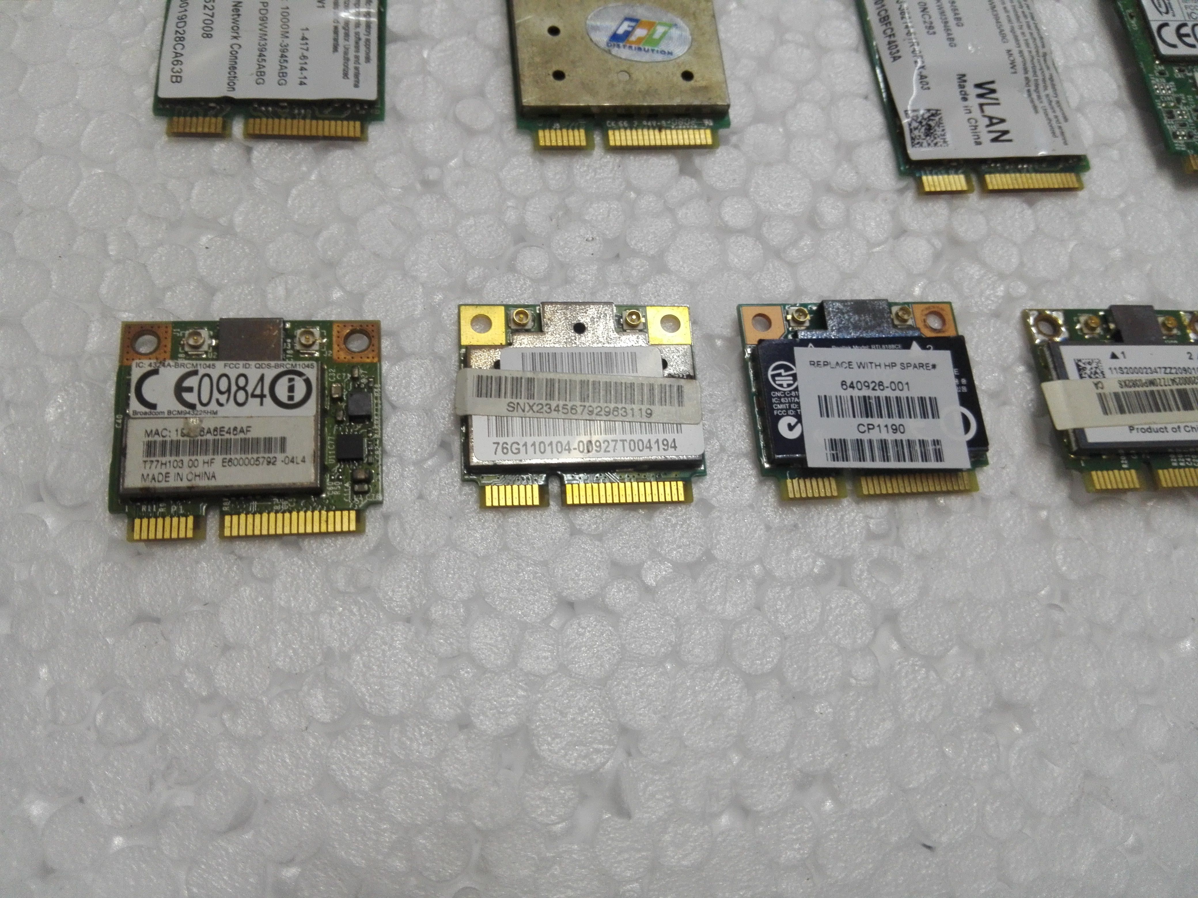 Card WIFI Máy Laptop chuẩn Mini PCI-E