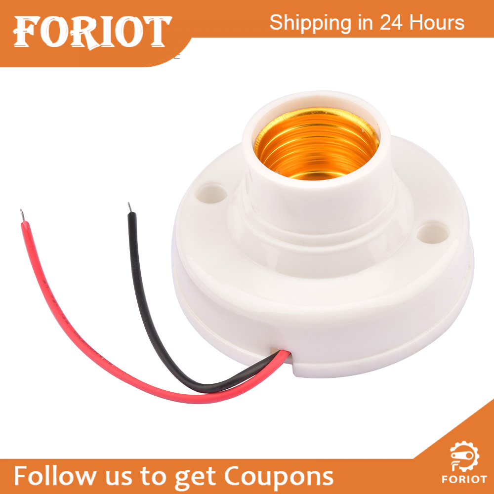 SHXZ diymore 220V Switch Plug Lamp Holder Plug-in Light Socket Convert Outlet to Light Bulb Socket E27 Screw Base Bulb Socket for Home Lighting