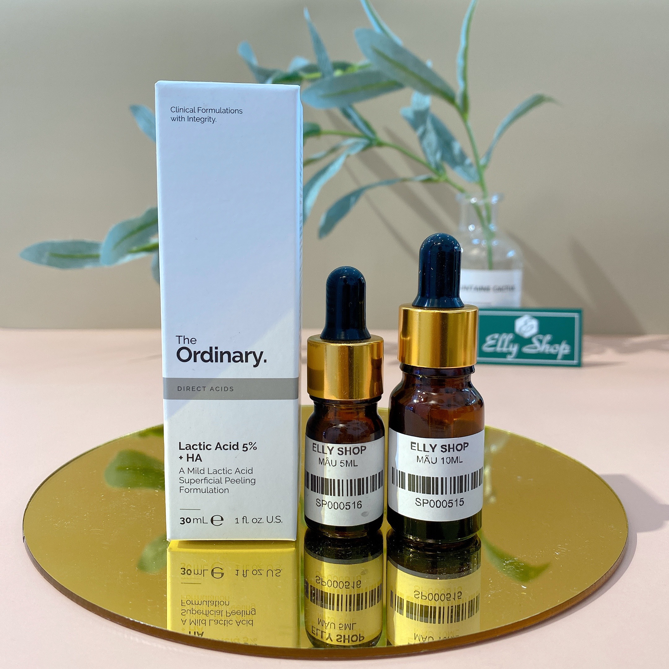 [HCM]Tinh chất The Ordinary Lactic Acid 5% + HA - 30ml