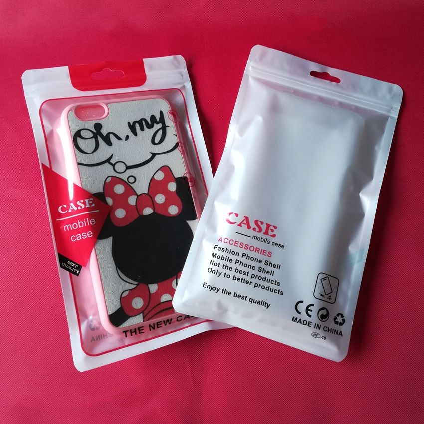 Túi zip đựng ốp điện thoại có 3 màu ( set 50/100 túi )