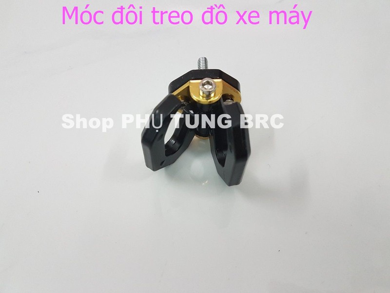 Móc đôi CR7 treo đồ xe máy ( SL: 1 cái móc đôi)