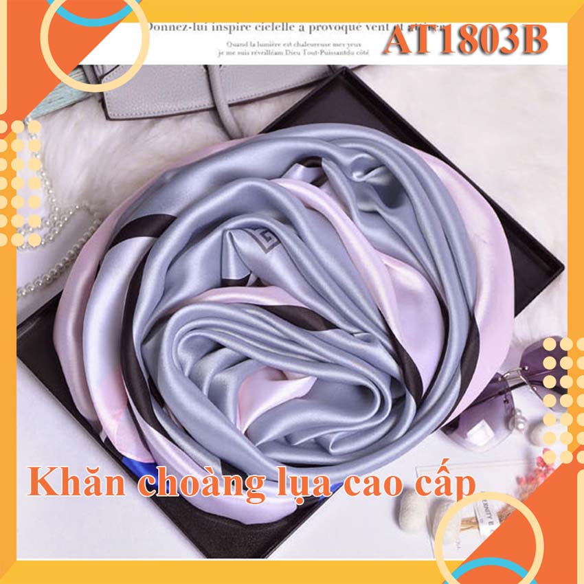 [HCM]Khăn quàng cổ-Khăn lụa cao cấp nữ-Khăn giá rẻ lụa chất mềm mịn