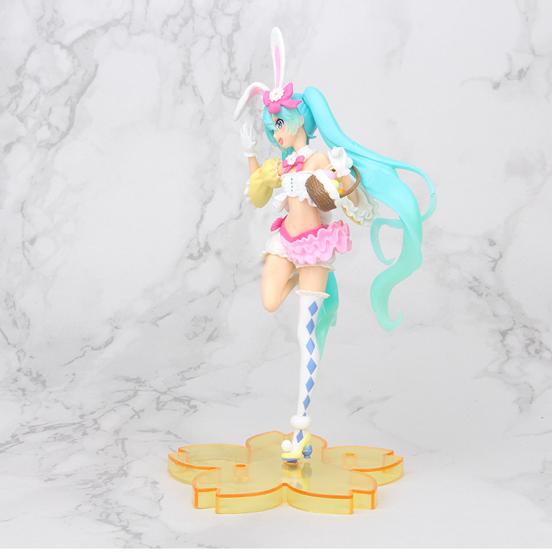 Mô Hình Hatsune Miku Tai Thỏ Đáng Yêu