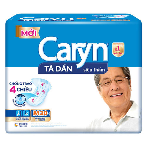 Tã Dán Siêu Thấm Caryn Gói M20