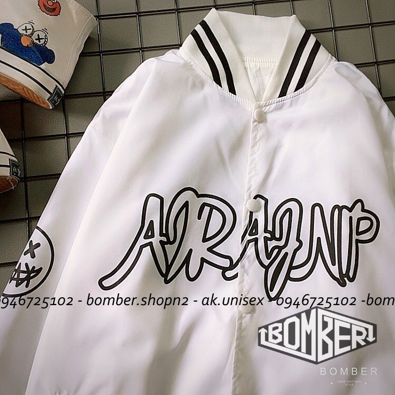 [HCM][Video + Ảnh thật] Áo khoác Bomber style bóng chày phối màu classic