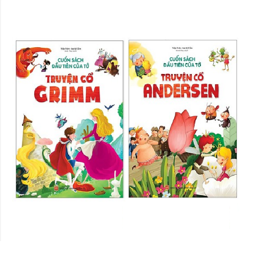 Sách Combo Cuốn Sách Đầu Tiên Của Tớ - Truyện cổ Grimm + Truyện cổ Andersen - Mhbooks