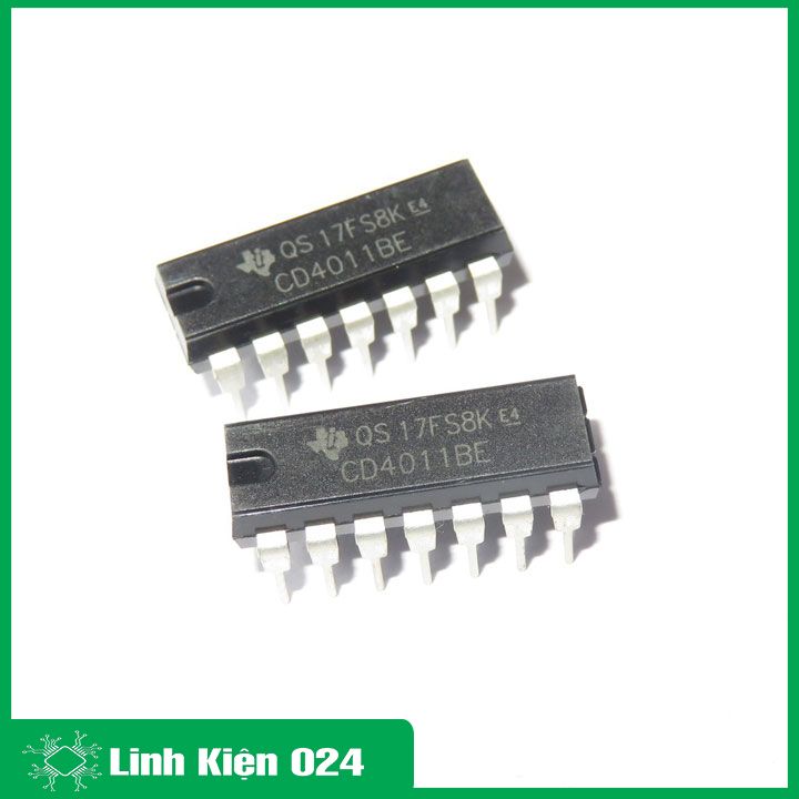 IC CD4011 SOP14/DIP14 - CMOS 4 cổng NAND