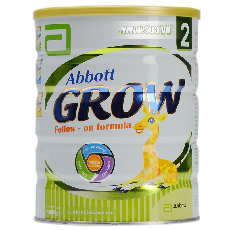Sữa bột Abbott Grow 2 6 - 12 tháng 900g
