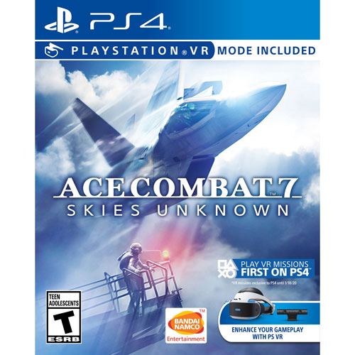 Đĩa Game Ps4 Ace Combat 7 Skies Unknown ( Chơi được trên VR )