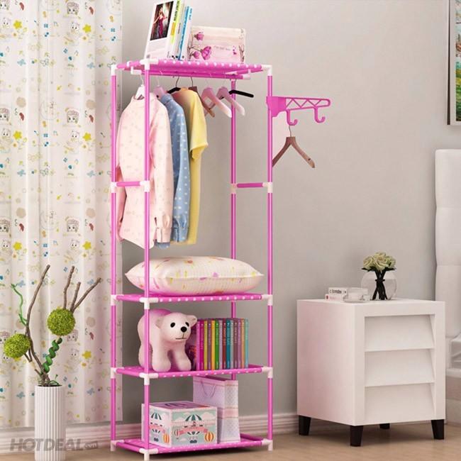 [HCM]KỆ TREO QUẦN ÁO CHŨ H ĐA NĂNG