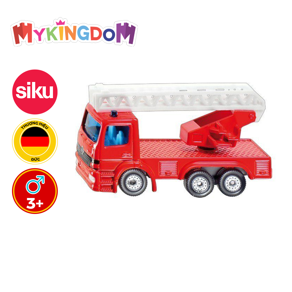 Mô Hình Siku Xe Thang Cứu Hoả 1015