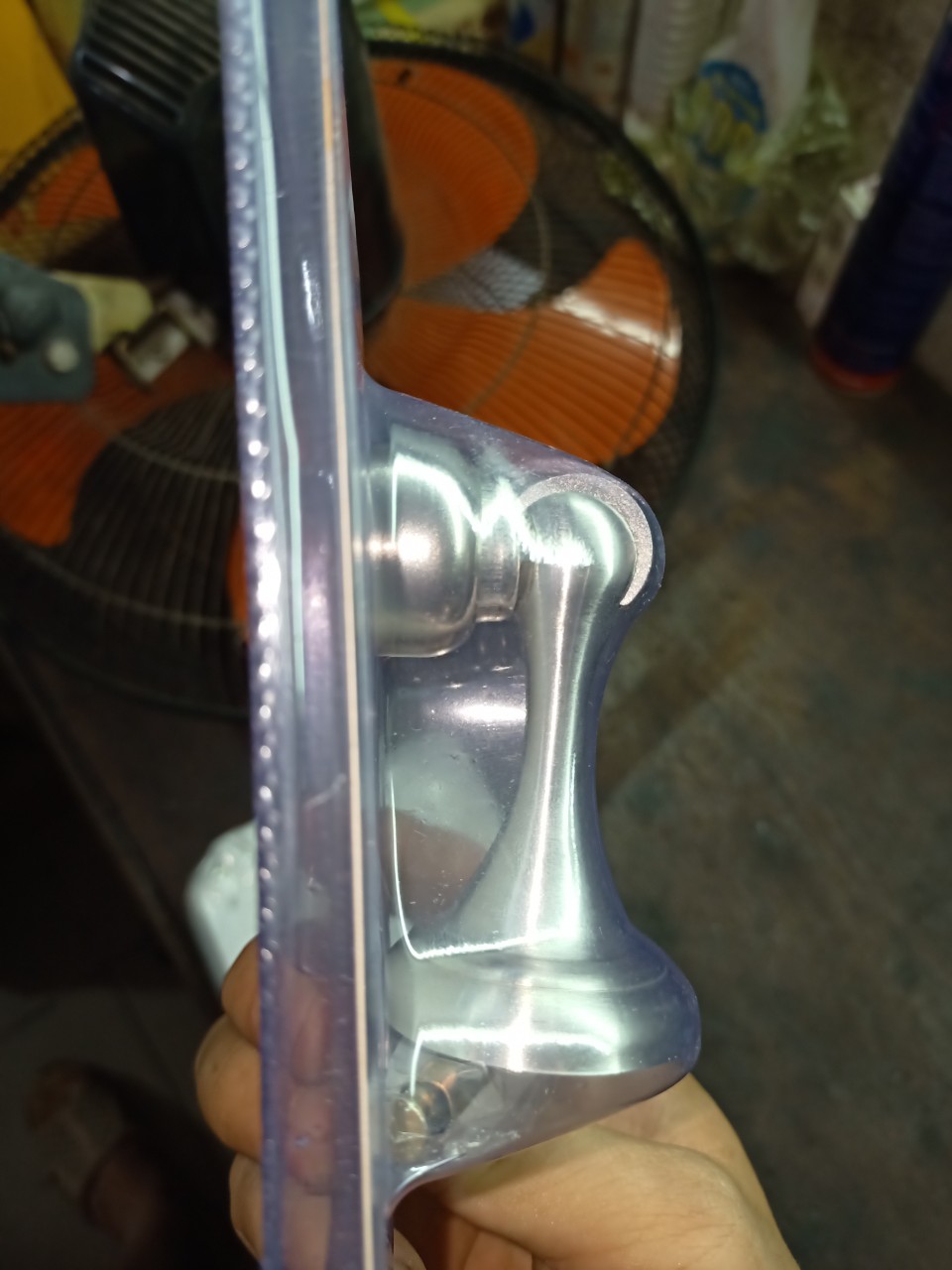 CHẶN CỬA, HÍT CỬA NAM CHÂM INOX HAMMERED