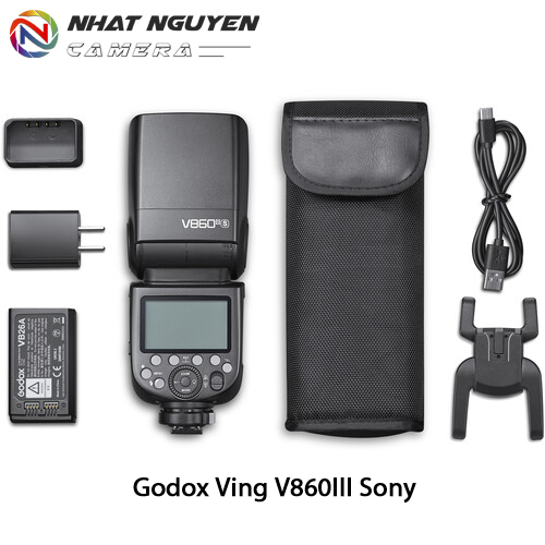 Godox v860iii for sony - đèn flash godox v860 iii - đèn flash cho sony