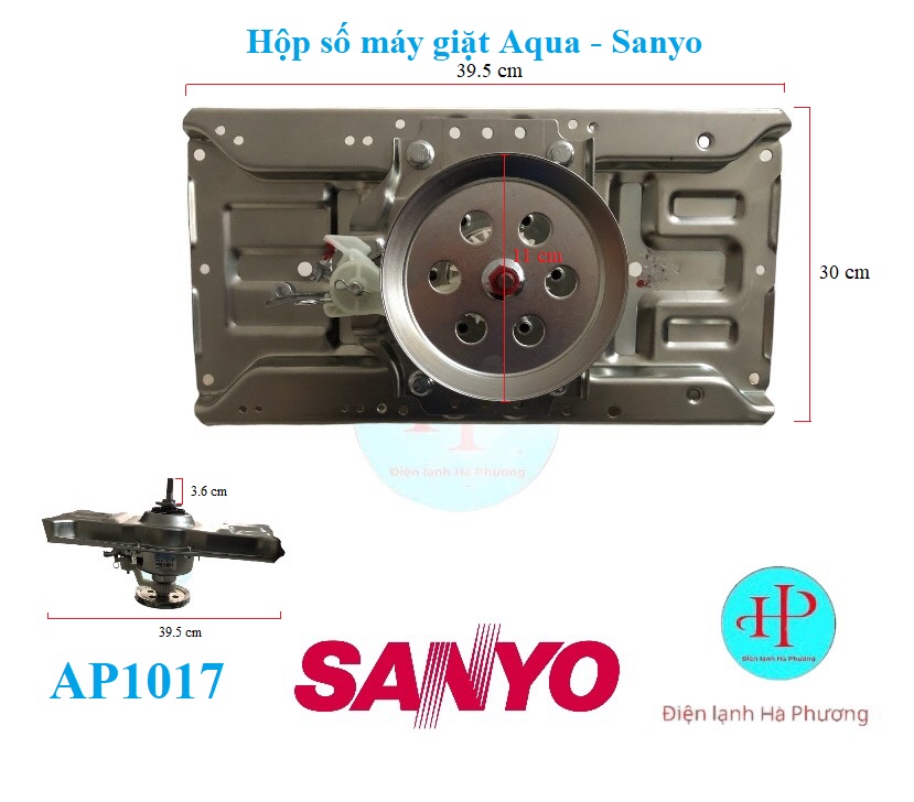 Bộ hộp số máy giặt sanyo 7-8kg 9kg