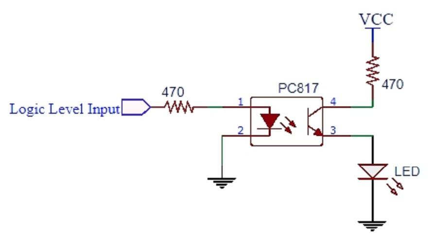 Bộ 5 con opto cách ly quang PC817
