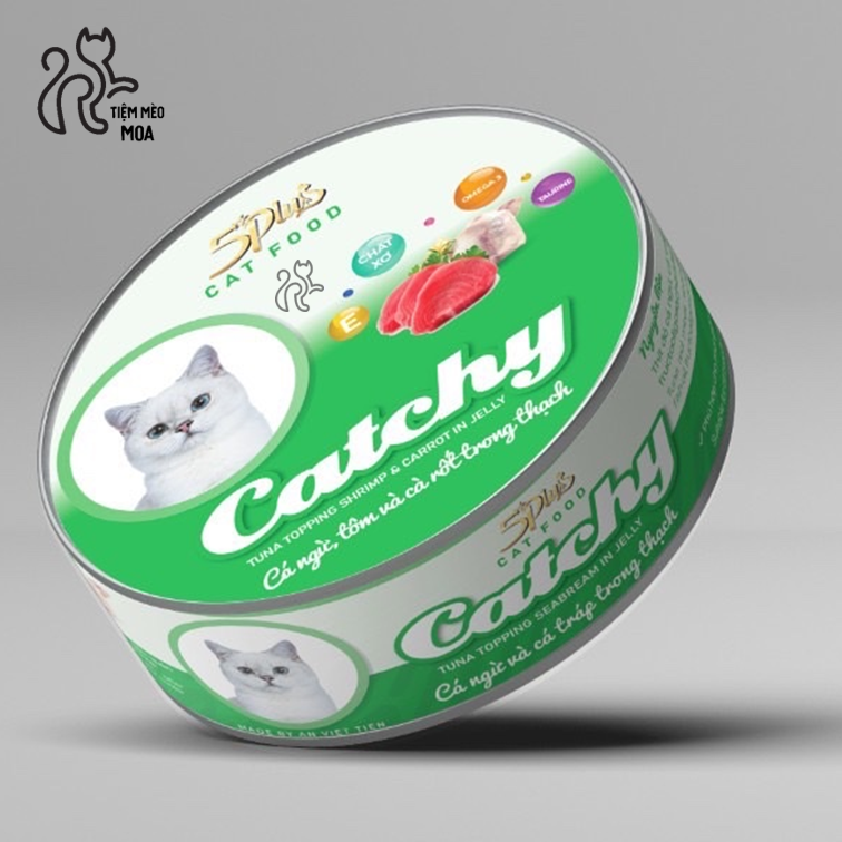 Pate catered 5plus can 160gram-pate for cats of all ages-cat salon Moa