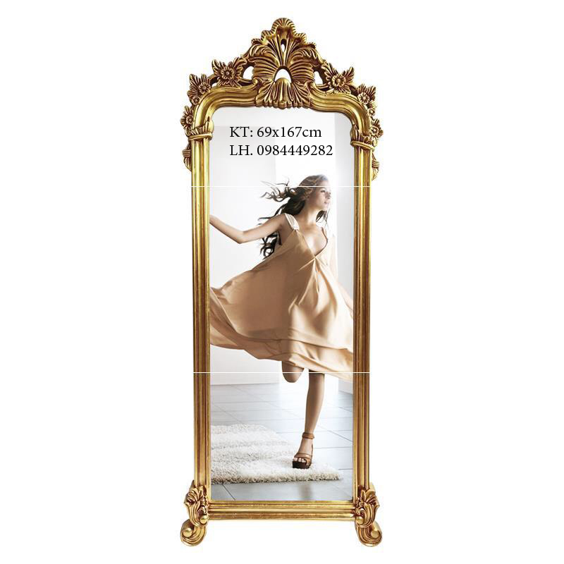 Gương toàn thân cổ điển Châu Âu