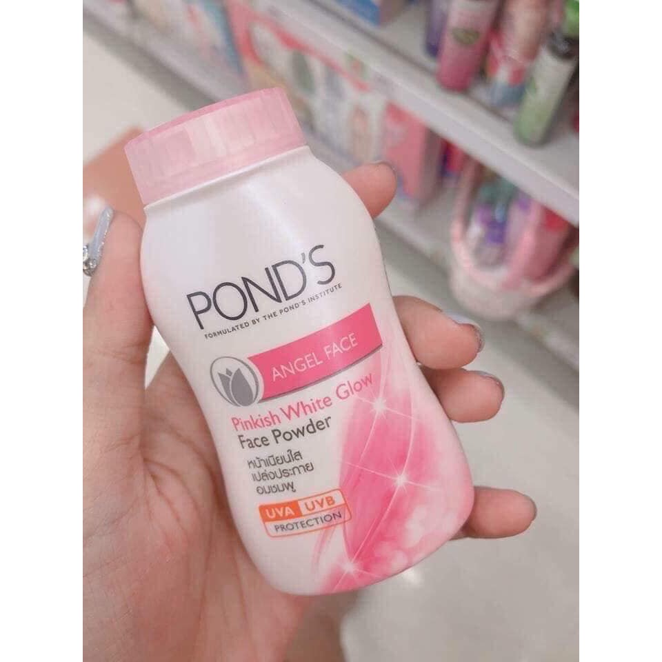 Phấn phủ bột Ponds Magic Powder trắng hồng 50g