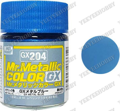 Sơn mô hình mr hobby - mr metallic color gx201 ~ gx217