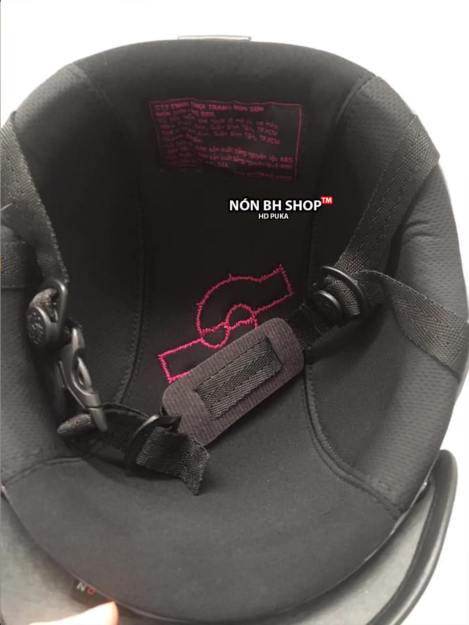 Nón Sơn gắn full ốc titan gr5 ( sl 1 nón + ốc titan gr5 )