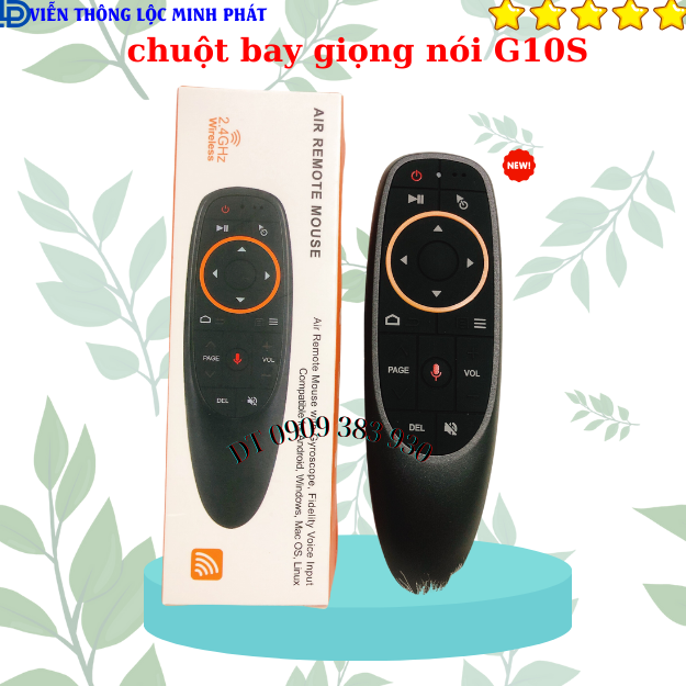 Điều Khiển Chuột Bay G10s, Có nút điều khiển giọng nói 1 chạm, Hàng loại 1