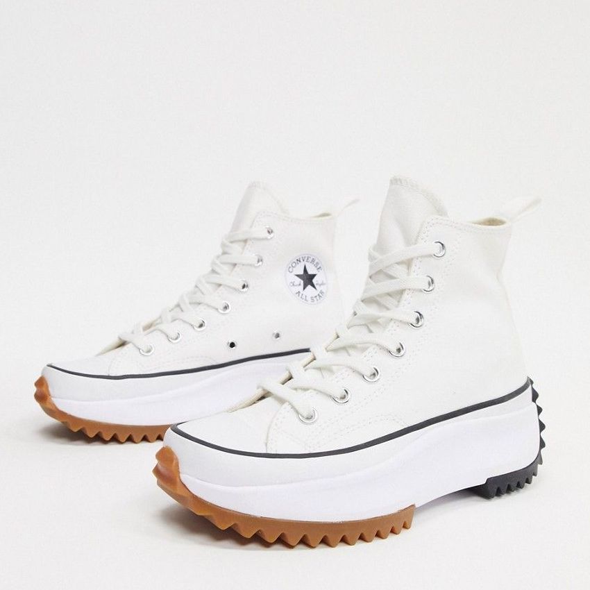 Giày Converse run Hike star 1970s High white Top ( Cv 1970s màu kem cao cổ)