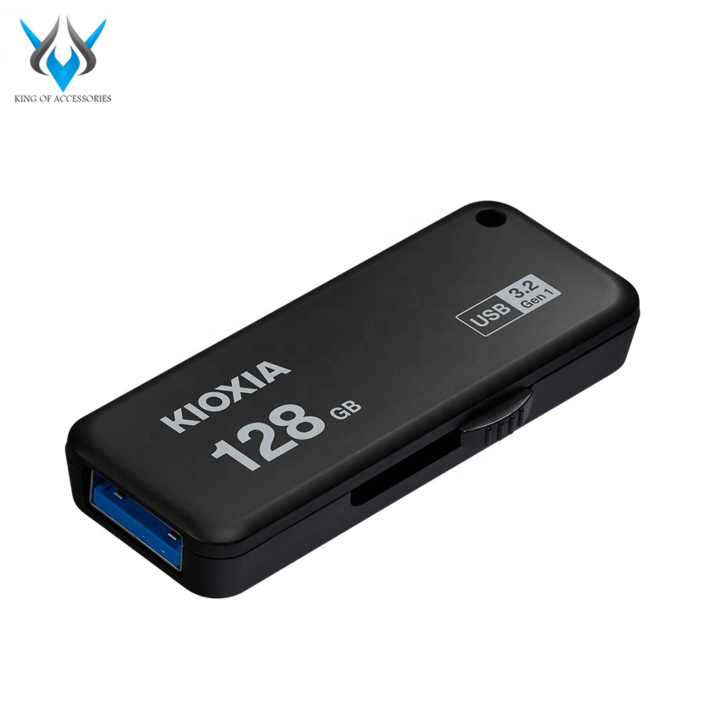 USB 3.2 Gen 1 Kioxia TransMemory U365 128GB 150Mb/s (Đen) - Formerly Toshiba Memory - Nhất Tín Computer