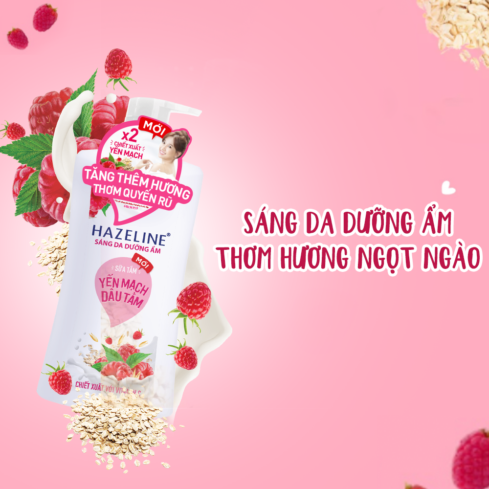 Sữa tắm Hazeline chai 1kg