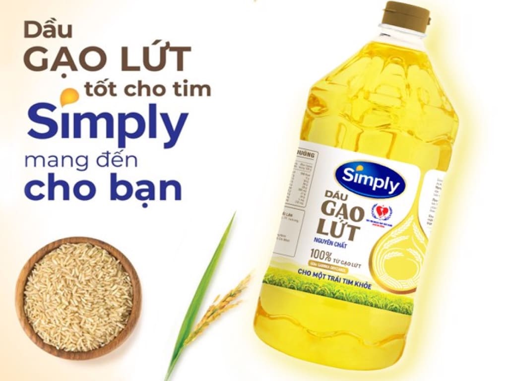 Dầu Gạo Lứt Simply 2L